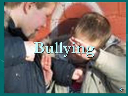 Bullying. What is Bullying? Making fun of someone’s clothes.Making fun of someone’s clothes. Calling someone hurtful names.Calling someone hurtful names.