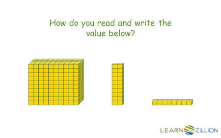 How do you read and write the value below?. In this lesson you will learn how to read and write decimals to the thousandths using a place value chart.