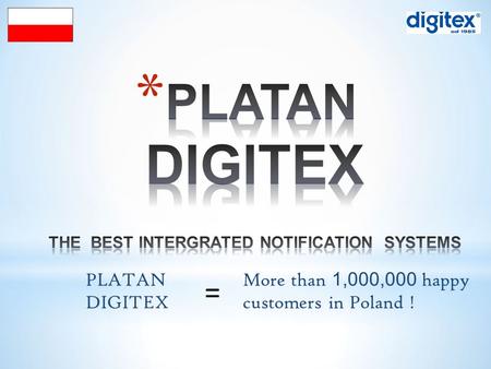 PLATAN DIGITEX = More than 1,000,000 happy customers in Poland !