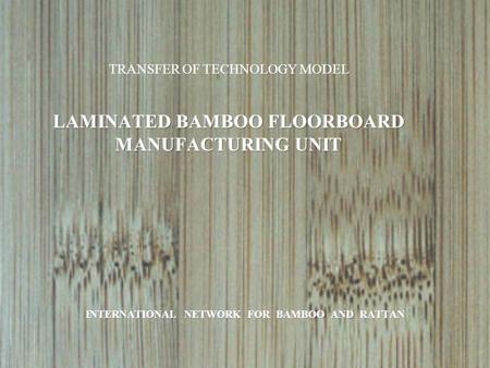 Bamboos grow more rapidly than trees and start to yield within three or four years of planting. Plantation establishment requires minimal capital investment.