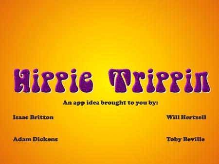 The objective of Hippie Trippin’ is to reach the festival on time. On the way you will pick up acts who are on the way to the festival and collect coins.