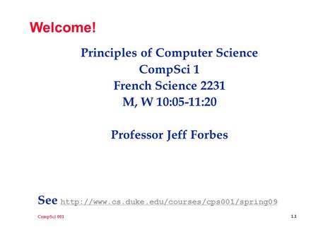 Principles of Computer Science