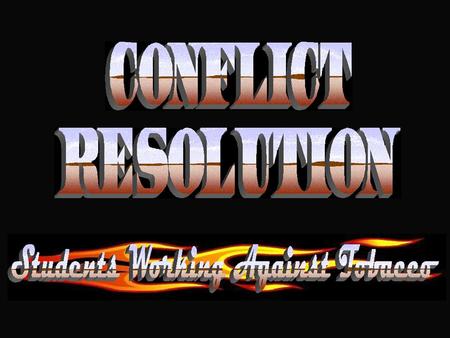 A conflict is a condition that exists anytime two or more people disagree. Interpersonal conflict is unavoidable, but we can learn to manage it.