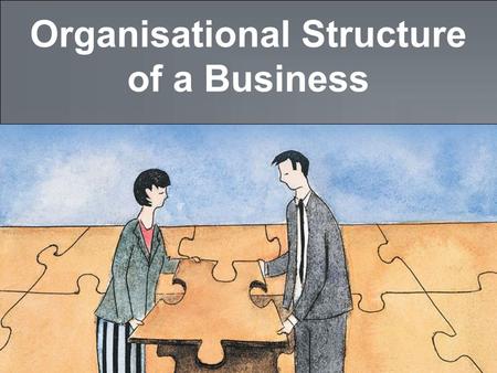 Organisational Structure of a Business