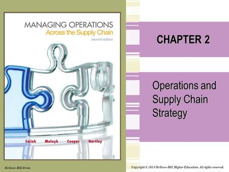 Operations and Supply Chain Strategy