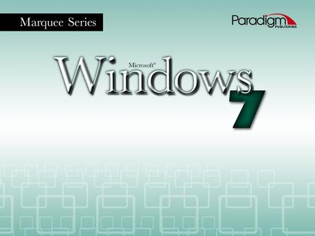 Skills © Paradigm Publishing, Inc. 1. Skills © Paradigm Publishing, Inc. 2 2.1Explore the Computer WindowExplore the Computer Window 2.1Browse Storage.