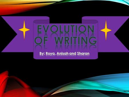 The earliest writing systems evolved at the same time in Egypt and Mesopotamia, but research shows that Mesopotamia’s writing appeared first. Mesopotamia’s.