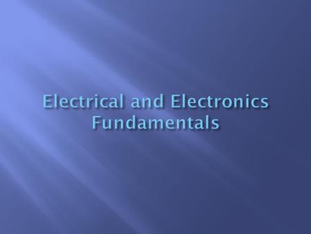 Ohm’s Law Types of Circuits Materials Ohm’s LawVolts Ampere (Amps)/ Current Resistance/Ohms LoadSeries CircuitsParallel Circuits Series – Parallel Circuits.