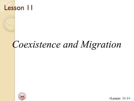 資 管 Lee Lesson 11 Coexistence and Migration. 資 管 Lee Lesson Objectives Coexistence and migration overview Coexistence mechanisms ◦ Dual Stack ◦ Tunneling.