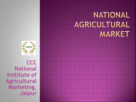 National Agricultural Market