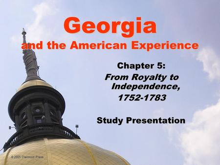 Georgia and the American Experience