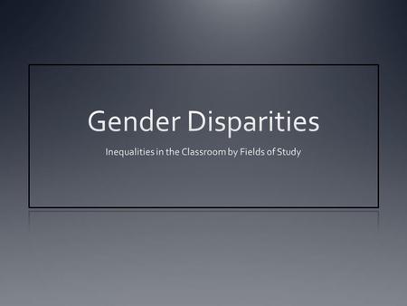 Important Questions How do you define gender disparity? What is a gender disparity in education? How do you identify the gender disparity in education?