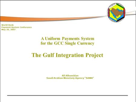 Saudi Arabian Monetary Agency “SAMA”