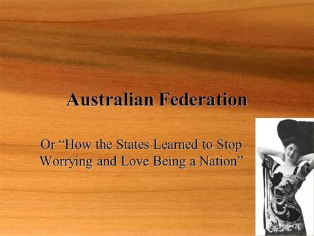 Australian Federation