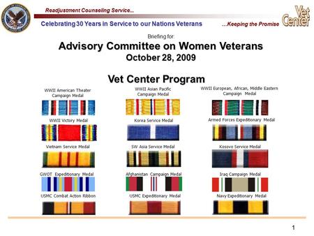 1 Celebrating 30 Years in Service to our Nations Veterans …Keeping the Promise Celebrating 30 Years in Service to our Nations Veterans …Keeping the Promise.