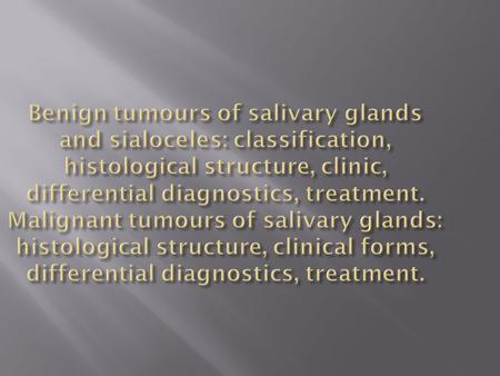  Epidemiology  Staging  Histologic subtypes  Diagnosis  Treatment.