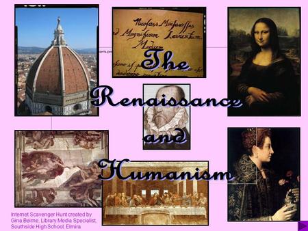 The Renaissance and Humanism