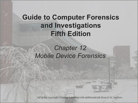 Guide to Computer Forensics and Investigations Fifth Edition