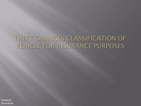 Insurance Kevin Kyle.  Uninsured Motorist- An 'uninsured motorist clause' is a provision commonly found in United States automobile insurance policies.