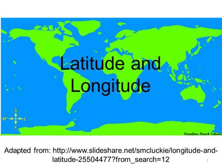 Latitude and Longitude