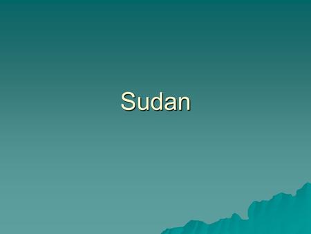 Sudan. Berlin Conference: 1884  Major European powers came together to discuss how Africa would be divided up.  Belgium gets the Congo.  General Prohibition.