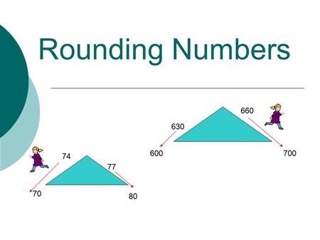 Rounding Numbers 70 80 74 77 600700 630 660. Today we will round numbers 6.C.2.a Determine the reasonableness of sums and differences Maryland Student.