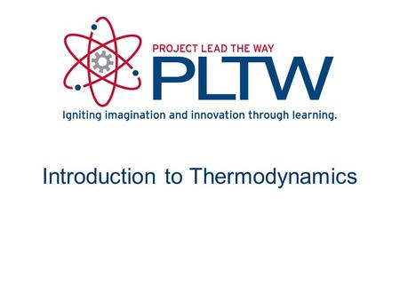 Introduction to Thermodynamics