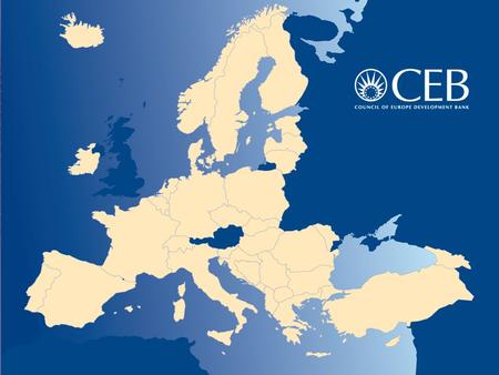 A multilateral development bank with a social vocation  The oldest pan-European supranational financial institution set up in 1956 by 8 member countries.