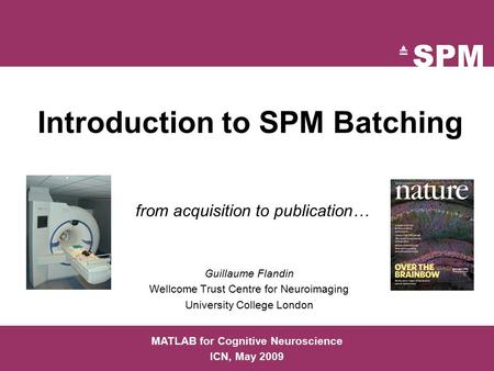 Introduction to SPM Batching