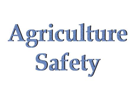 Good Safety Attitude Ultimately a personal choice to follow the rules –Includes: Full attention on the job No horseplay No unnecessary noise Consequences.