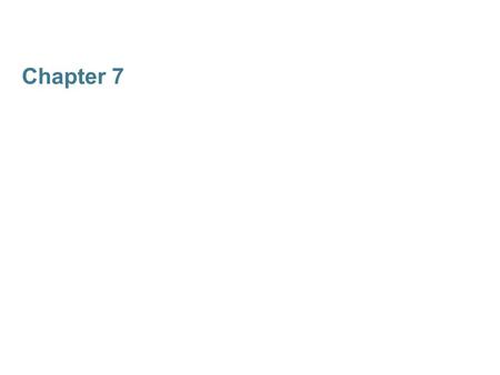 Chapter 7 The Stock Market, The Theory of Rational Expectations, and the Efficient Market Hypothesis.