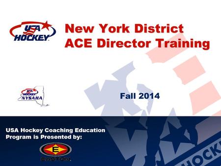 New York District ACE Director Training