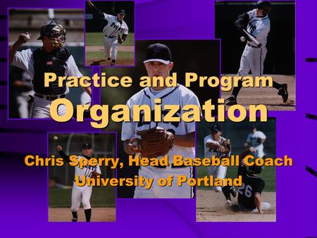 Practice and Program Organization