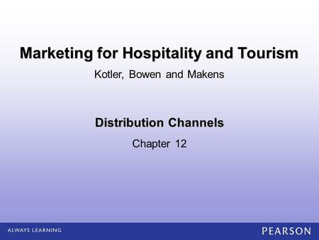 Distribution Channels