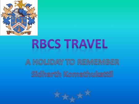 Contents Page 1 - RBCS TRAVEL Page 2 - Contents (this page) Page 3 - Holiday Details Page 4 - Itinerary Page 5 - Ritz Hotel Page 6 - Eiffel Tower Page.