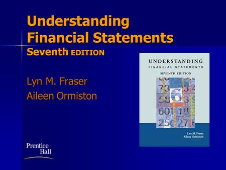 Understanding Financial Statements Seventh EDITION