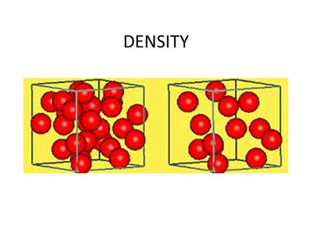 DENSITY.