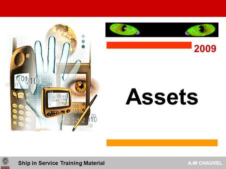 Assets Ship in Service Training Material A-M CHAUVEL 2009.