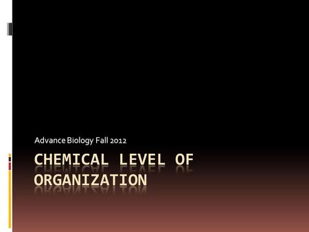 Advance Biology Fall 2012. Vocab development  Anabole- a building up  Di- two  Endo- inside  Exo- outside  Glyco- sugar  Hydro- water  Katabole-