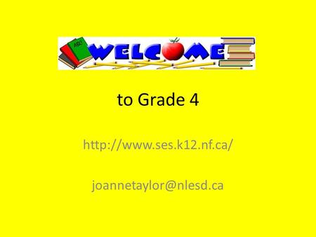 To Grade 4