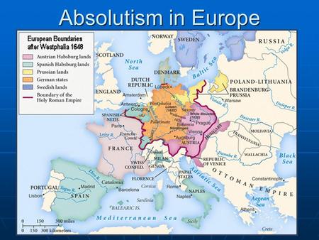 Absolutism in Europe. What is Absolutism? Sovereign authority (powers) of state in hands of king who ruled by divine right Sovereign authority (powers)