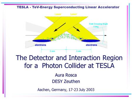 The Detector and Interaction Region for a Photon Collider at TESLA