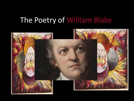 The Poetry of William Blake