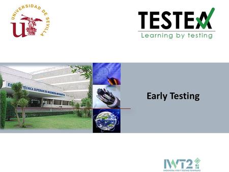 Early Testing. 2 1.Introduction 2.Extension of NDT 3.Conclusions Index Table of Contents.