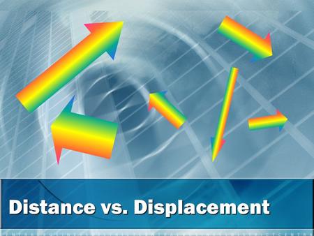 Distance vs. Displacement. Distance: the length of a path Ex: You walk 50 m East from physics to Mrs. York’s class but you find you forgot your agenda.