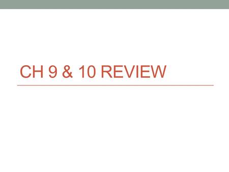 CH 9 & 10 REVIEW. 9.1-Notes Payable What is a note payable? Short term loan that charges interest How is Notes Payable Classified? Liability Journalize.