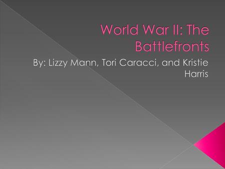  British and Americans concentrated on two main goals: (1) Overcoming the menace of German Submarines in the Atlantic, and (2) beginning bombing raids.