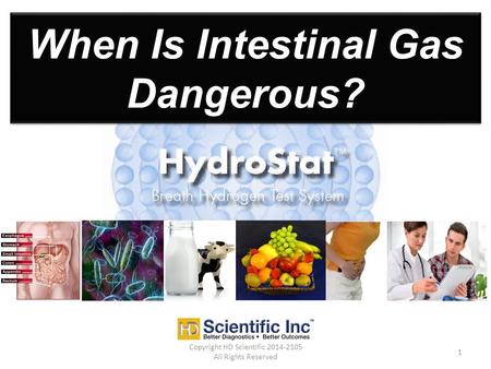 Copyright HD Scientific 2014-2105 All Rights Reserved 1 When Is Intestinal Gas Dangerous? Dangerous?