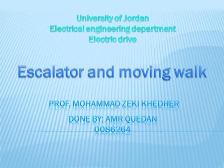 Escalator and moving walk