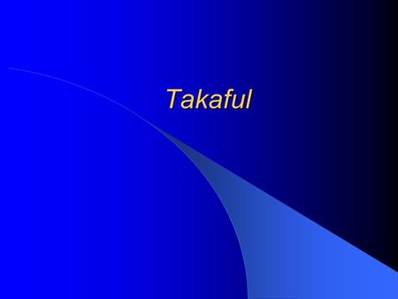 Takaful.